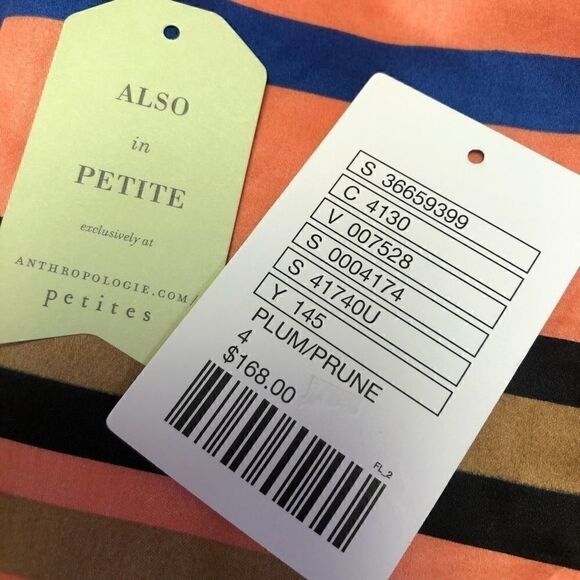 Weston NWT Multicolor Short Sleeve Dress Size 4 - Picture 10 of 10